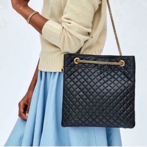 Clare V Delphine Black Shoulder Bag